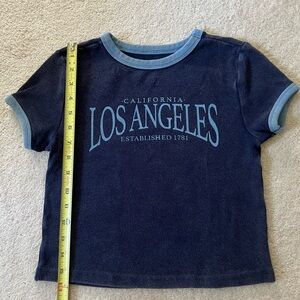 Women's Navy Blue Graphic Tee